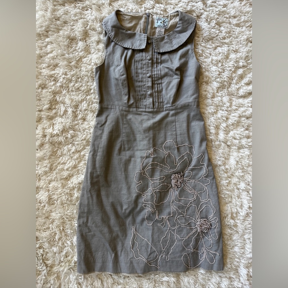 Tabitha Floral Embroidered Dress